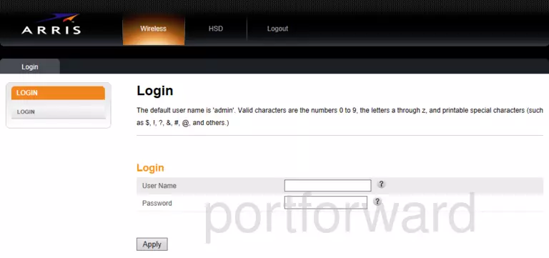 login