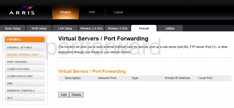 port forwarding