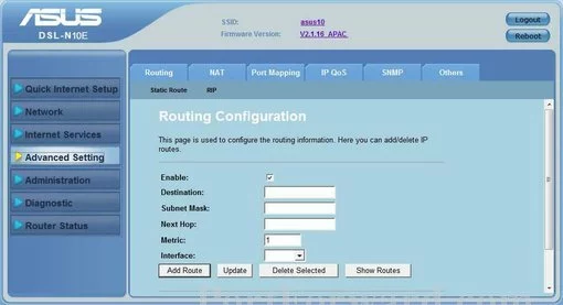 Asus DSL-N10E