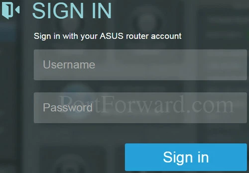 Asus RT-AC1200HP Login