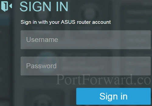 Asus RT-AC1900 Login