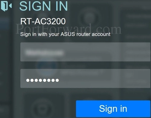 Asus RT-AC3200 Login