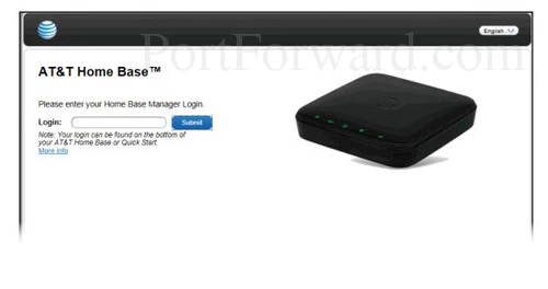 ATnT Home Base login