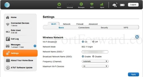 ATnT Home Base Wi-Fi Basic