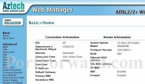 Aztech DSL605EW