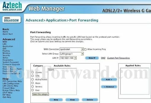 Aztech DSL605EW