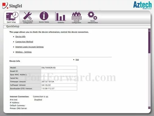 Aztech DSL7000GRV-S