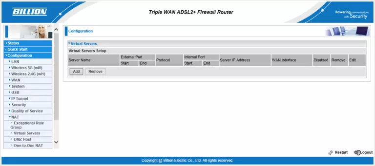 port forwarding