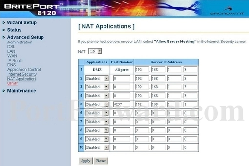 Broadnext BritePort8120