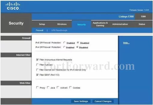 Cisco Linksys-E900