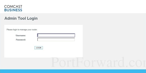 Cisco DPC3941B Login