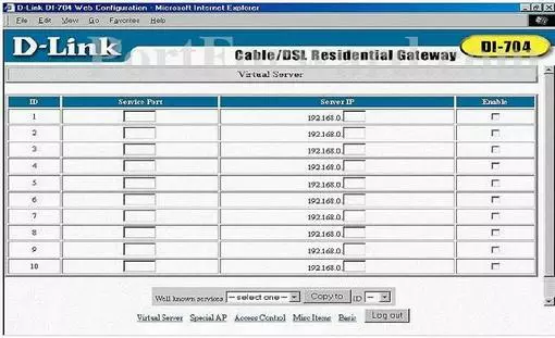 Dlink DI-704