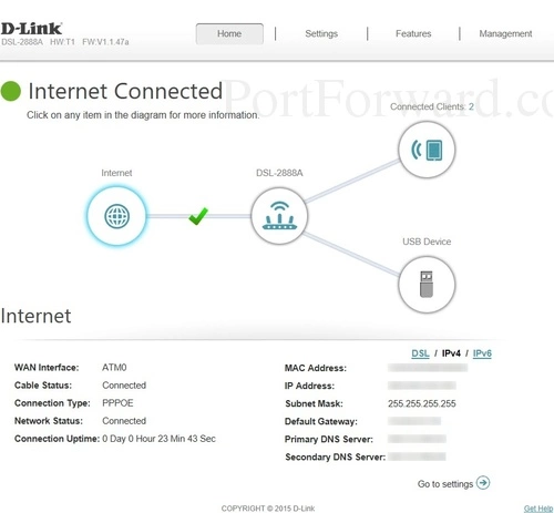 D-Link DSL-2888A Home