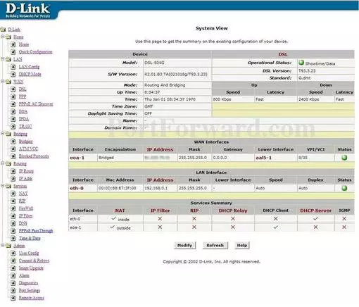 Dlink DSL-302v2