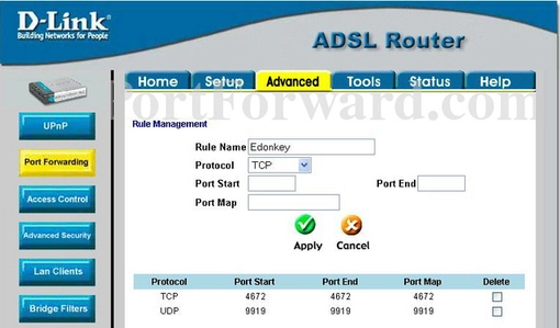 Dlink DSL-504T