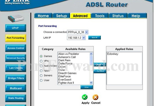 Dlink DSL-G604T