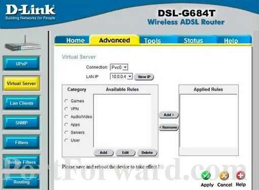 Dlink DSL-G684T