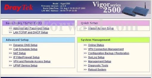 Draytek Vigor2500