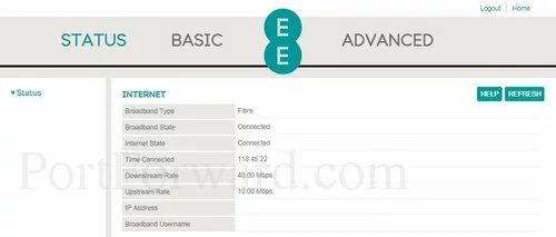 EE Bright Box 2 Status