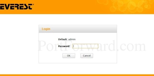 Everest EWR-301 Login
