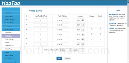 HooToo HT-ND003 Virtual Server