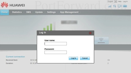 Huawei E5573s Login