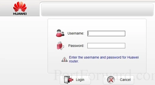 Huawei HG532d Login