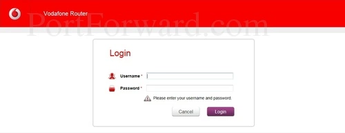 Huawei HG685c_-_Vodafone Login