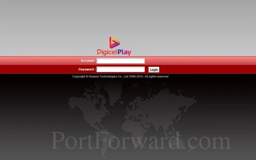 Huawei HG8245Q - DigicelPlay Login