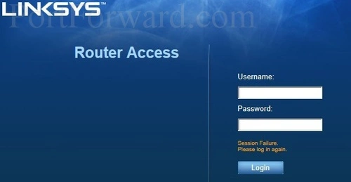 Linksys E1700 Login