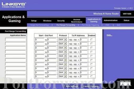 Linksys WRT150N