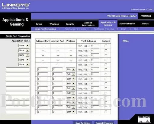 Linksys WRT160N