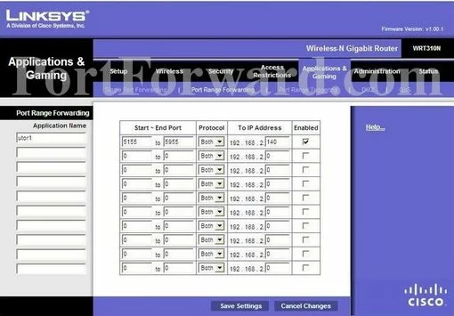 Linksys WRT310N-ES