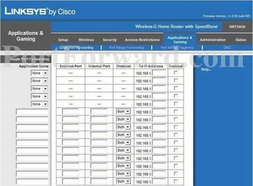 Linksys WRT54GH