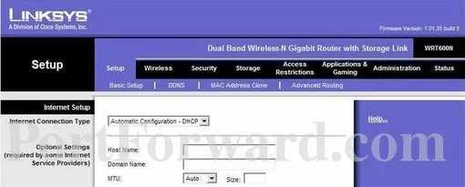 Linksys WRT600N