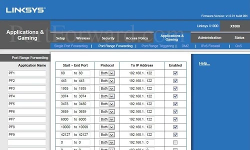 Linksys X1000 X10004