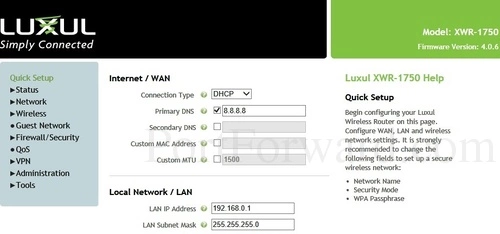 Luxul XWR-1750 Quick Setup 2