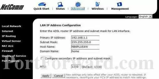 Netcomm NB6PLUS4W