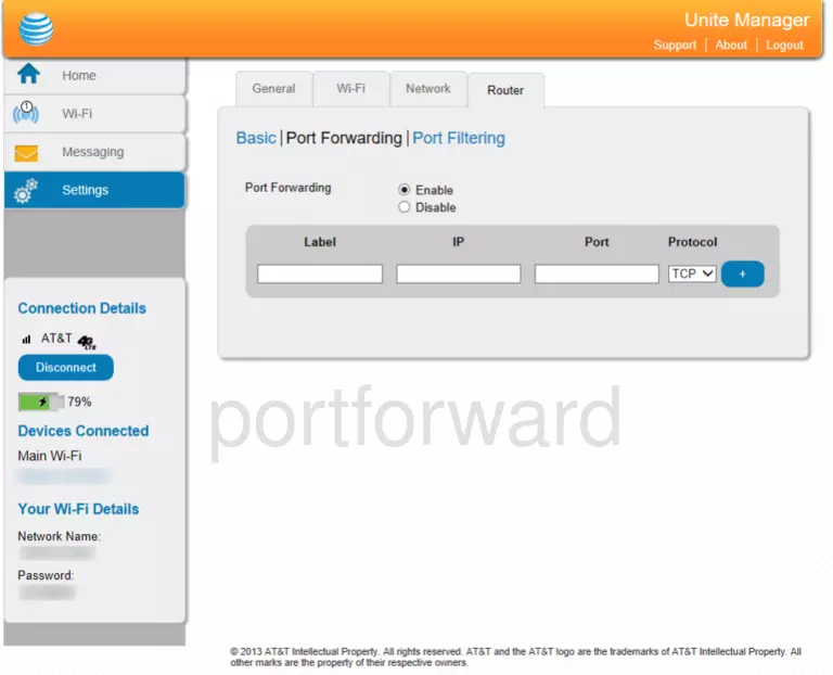 port forwarding