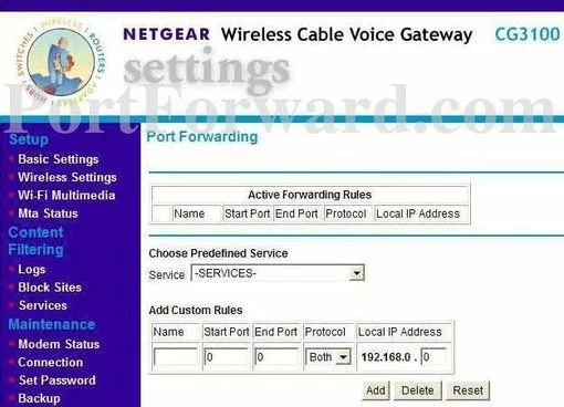 Netgear CG3100