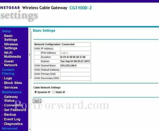 Netgear CG3100D-2