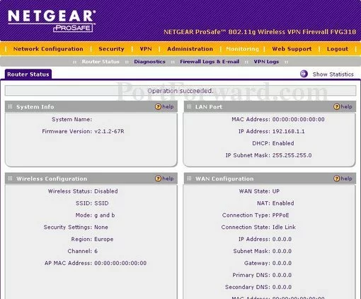 Netgear FVG318