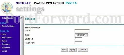 Netgear FVS114