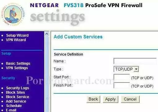 Netgear FVS318