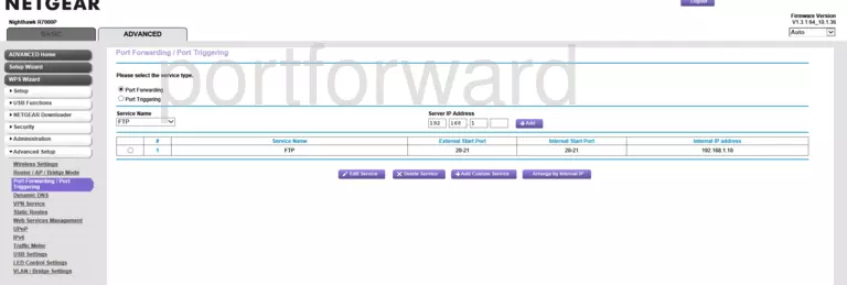 port forwarding