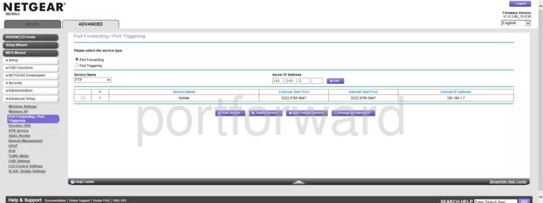 port forwarding