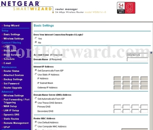 Netgear WGU624