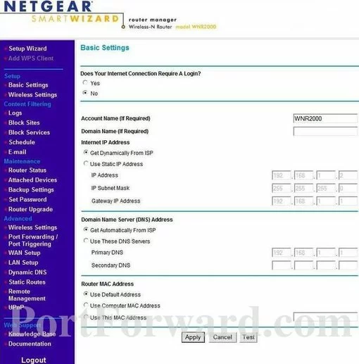 Netgear WNR2000