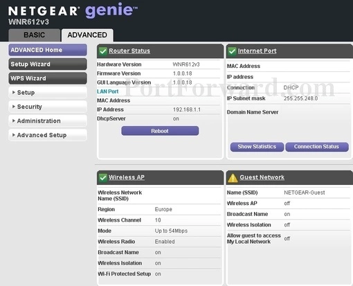 Netgear WNR612v3