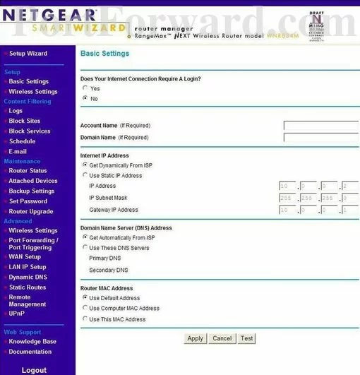 Netgear WNR834M